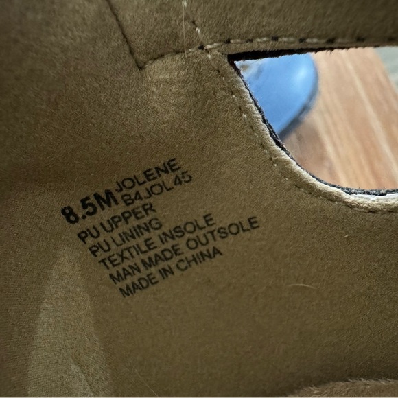 Women’s As Is JBU Jolene Heeled Mary Jane Lazer Cut Heel Size 8.5M Blue - Picture 5 of 11